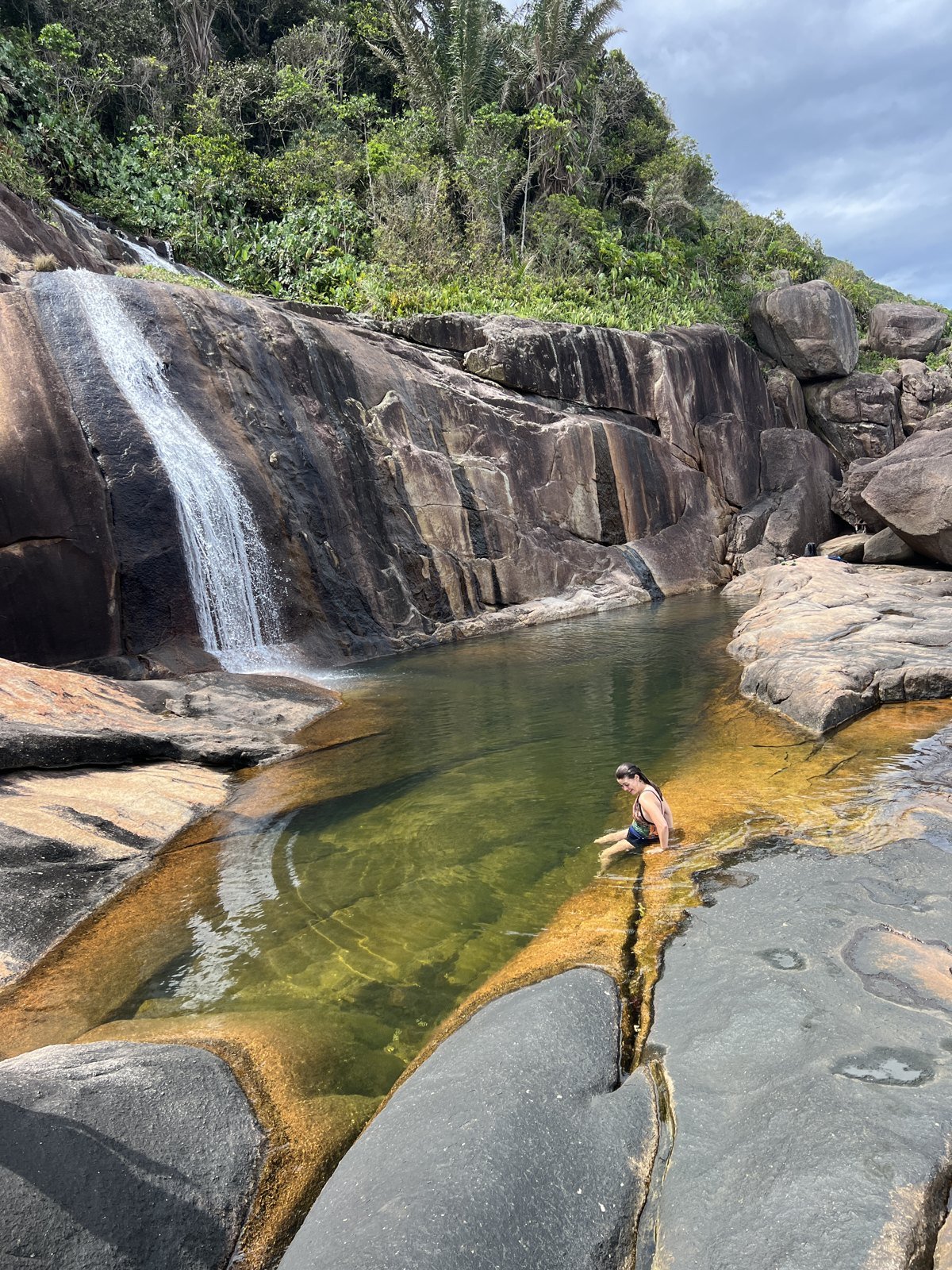 Piscina da Cachoeira do Saco Bravo