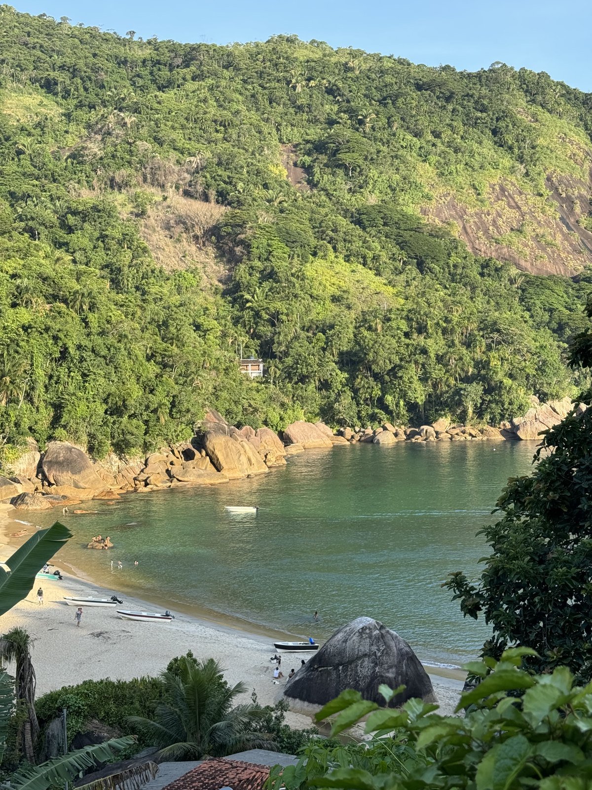 Vila de Ponta Negra, Paraty, vista do alto