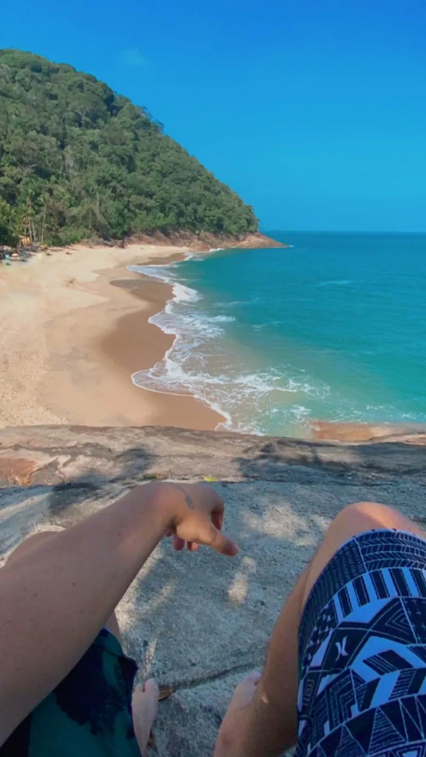 Ensaio na Praia da Sununga — foto autoral de Renan Life, Ubatuba