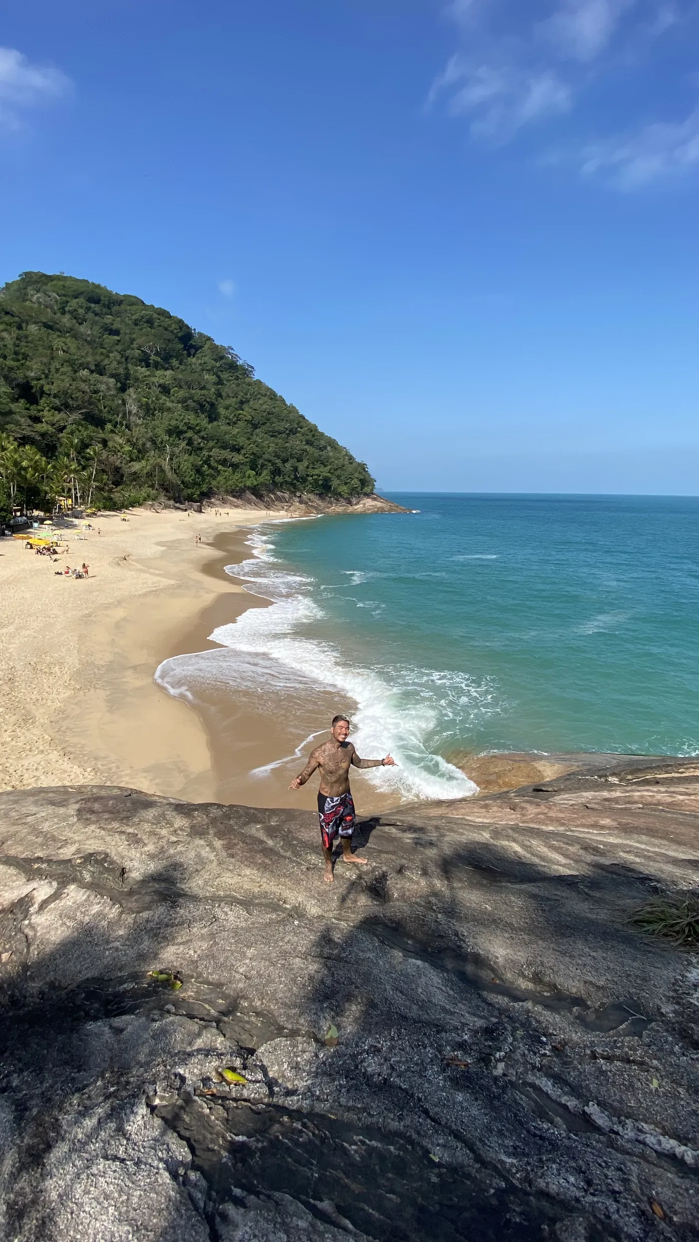 Ensaio na Praia da Sununga — foto autoral de Renan Life, Ubatuba
