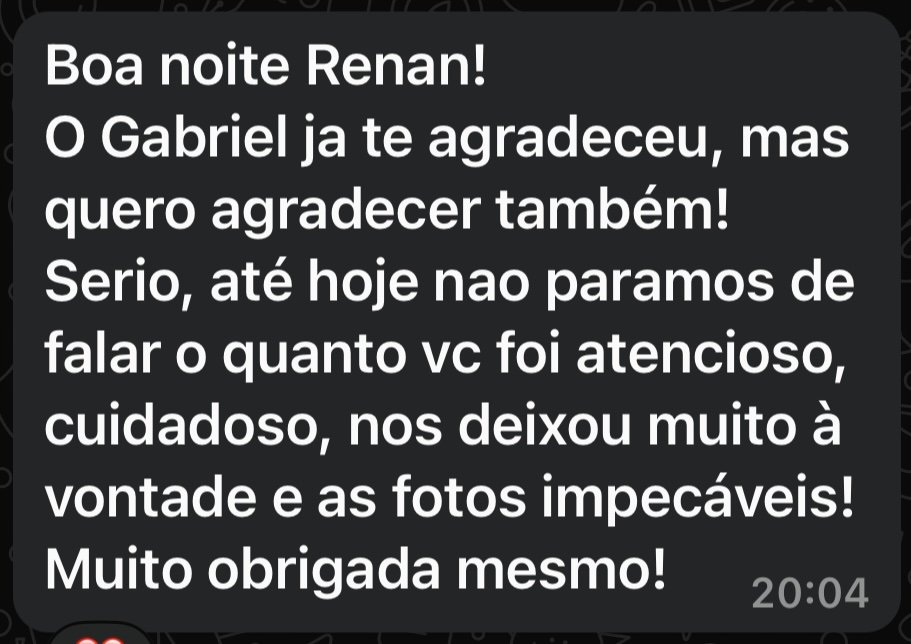 Depoimento real de cliente