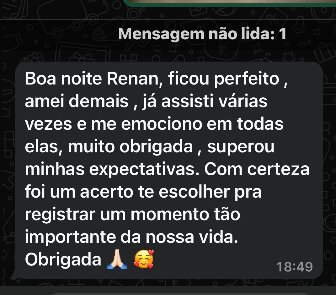 Depoimento real de cliente