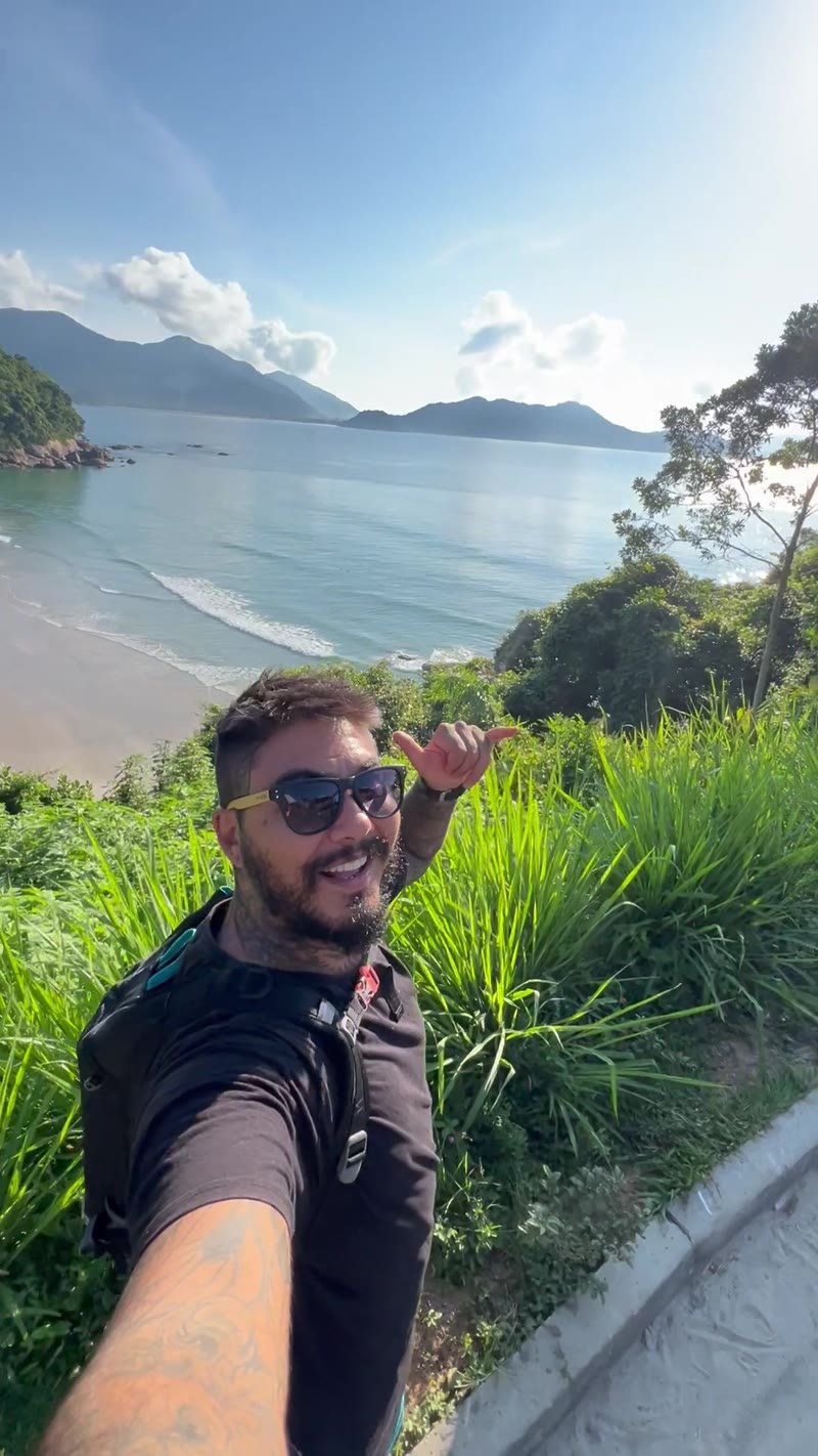 Renan no Mirante do Pirata