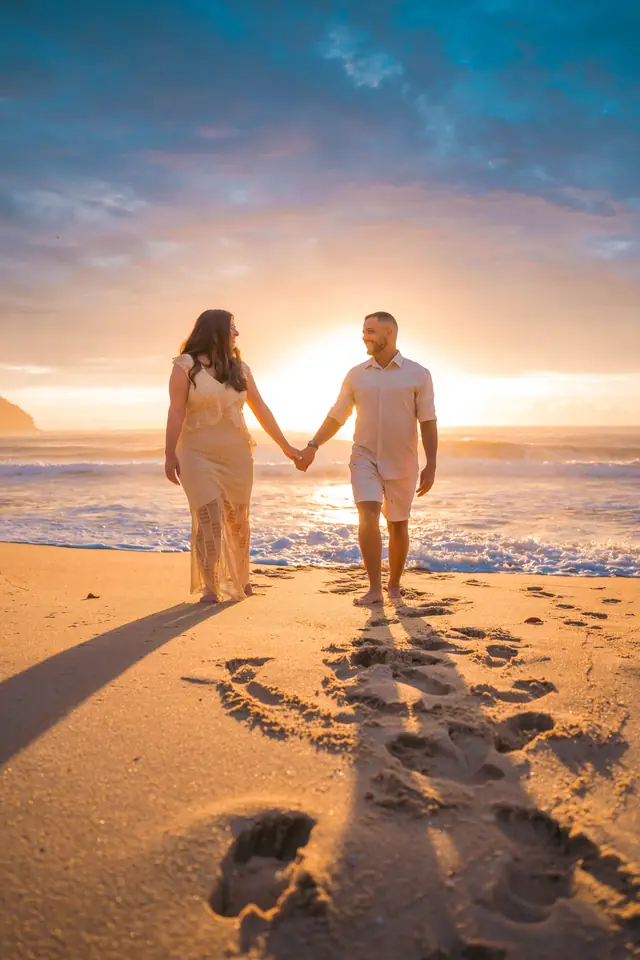 Pedido de casamento na praia em Ubatuba, foto de Renan Life fotógrafo