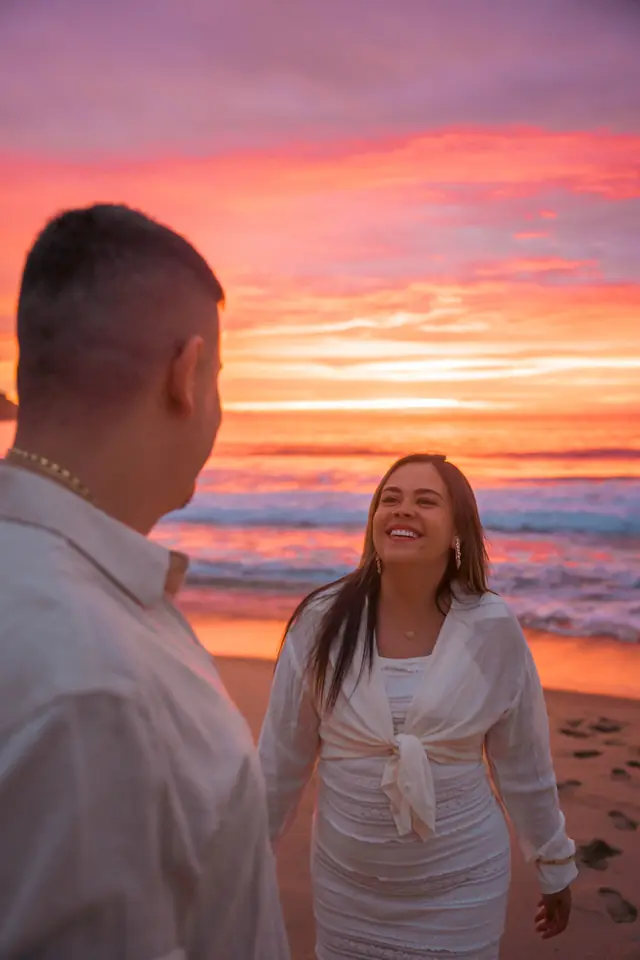 Pedido de casamento na praia em Ubatuba, foto de Renan Life fotógrafo