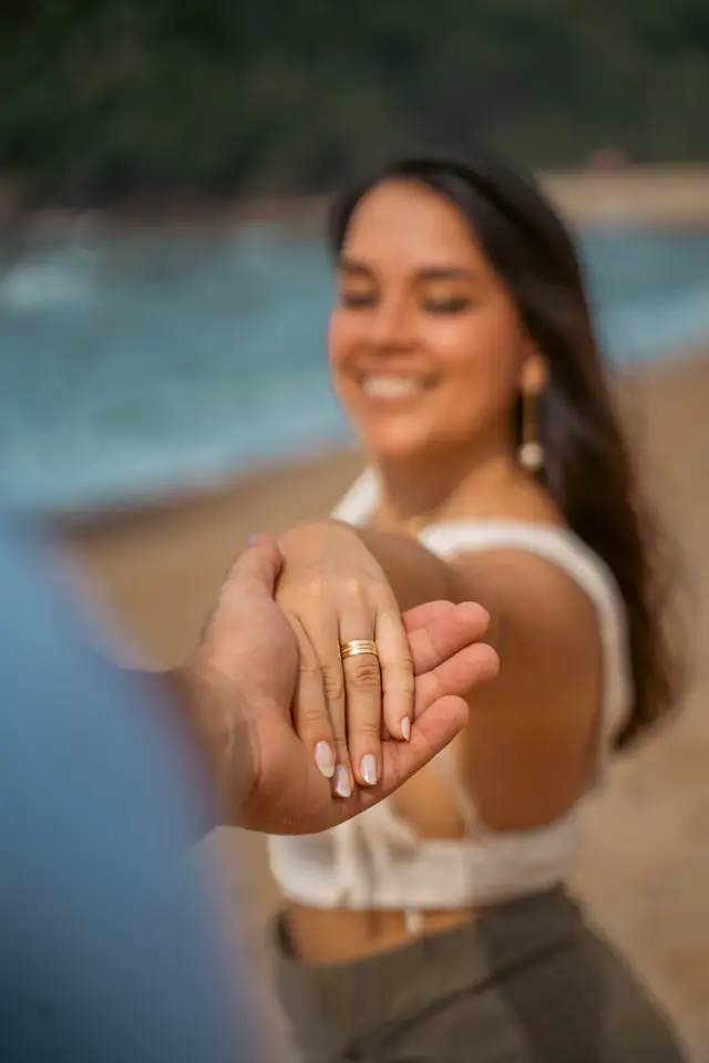 Pedido de casamento na praia em Ubatuba, foto de Renan Life fotógrafo