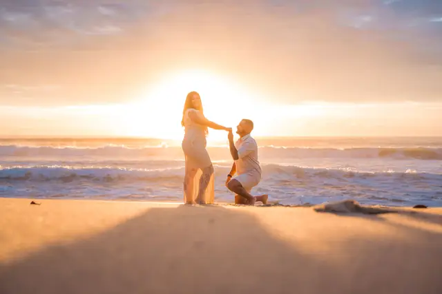 Pedido de casamento na praia em Ubatuba, foto de Renan Life fotógrafo