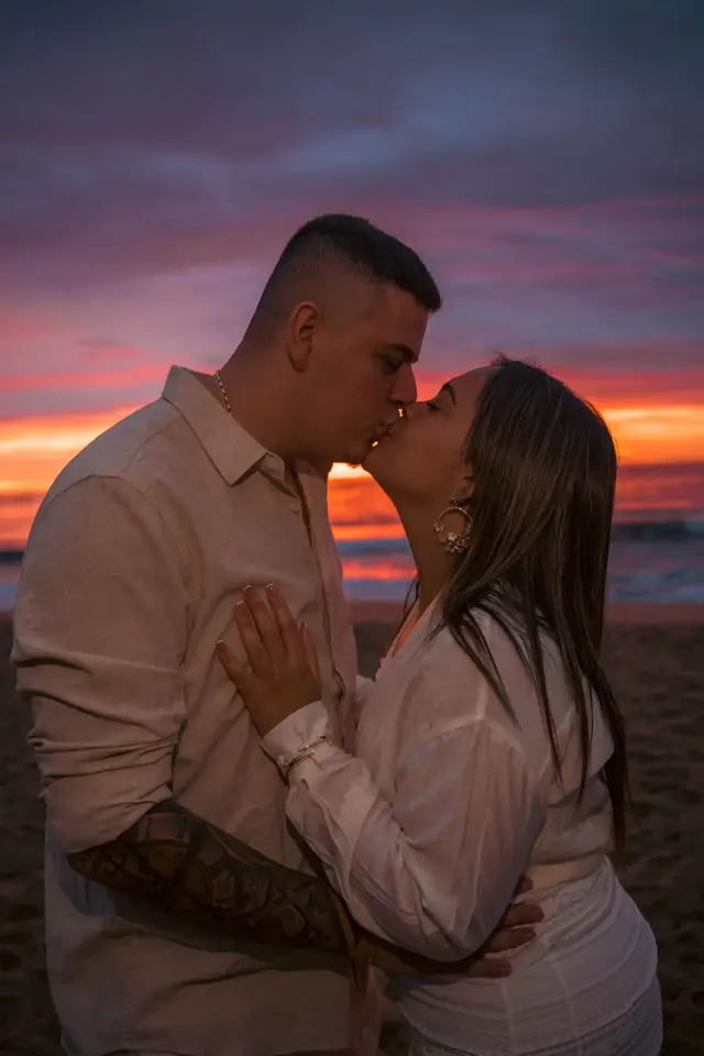 Pedido de casamento na praia em Ubatuba, foto de Renan Life fotógrafo