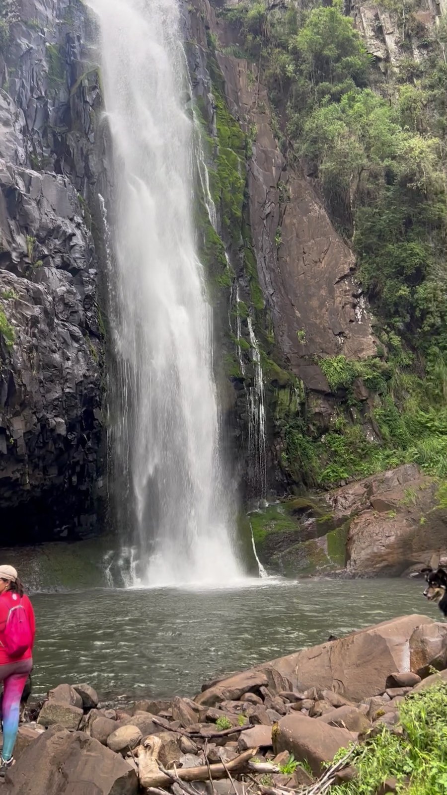 Cachoeira do Rio do Tigre em Rio Rufino, Santa Catarina